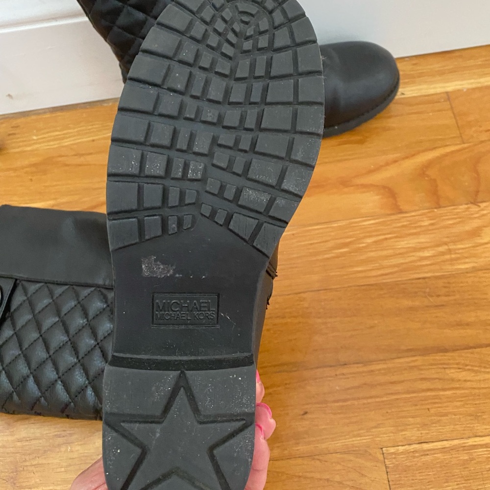 Girls Michael kors quilted boots